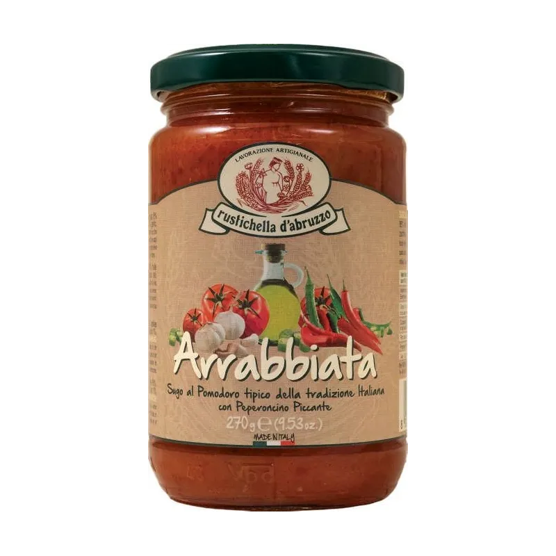 Sugo arrabbiata "Rustichella d'Abruzzo" 270gr