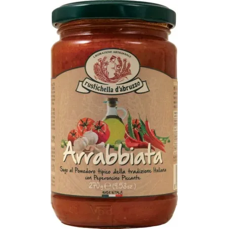 Sugo arrabbiata "Rustichella d'Abruzzo" 270gr