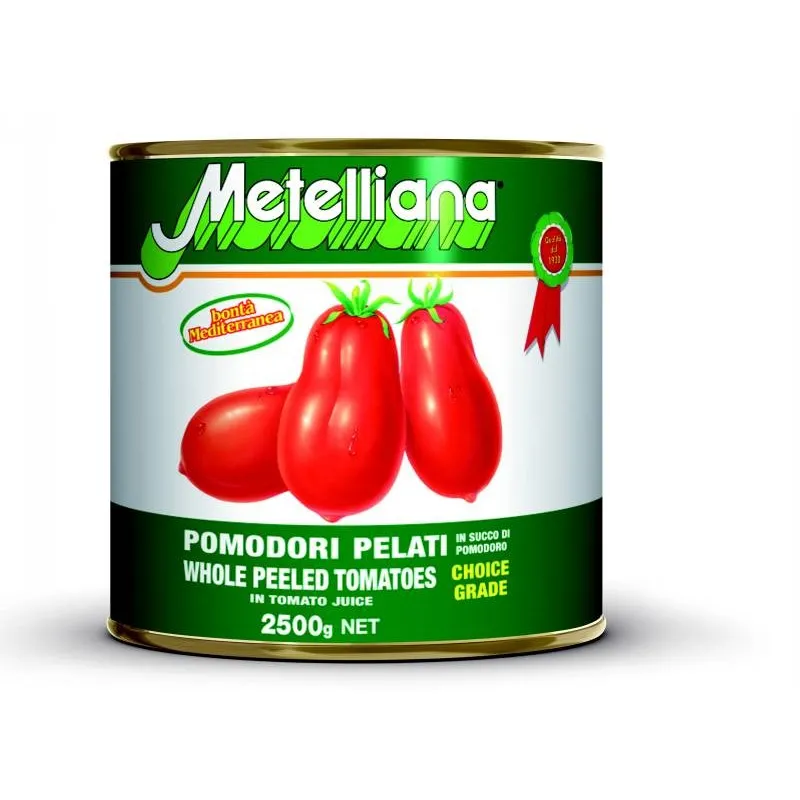 Pomodori Pelati "Metelliana" 6 x 2.5kg