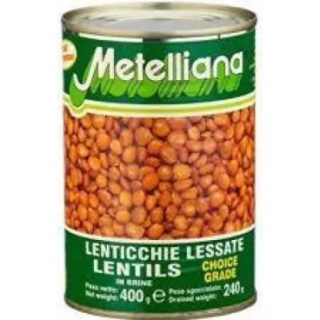 Lenticchie lessate 24 x 400gr