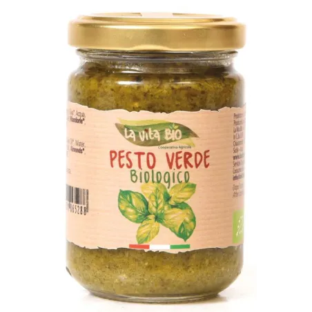 Pesto verde Biologico "La Vita Bio" 130gr