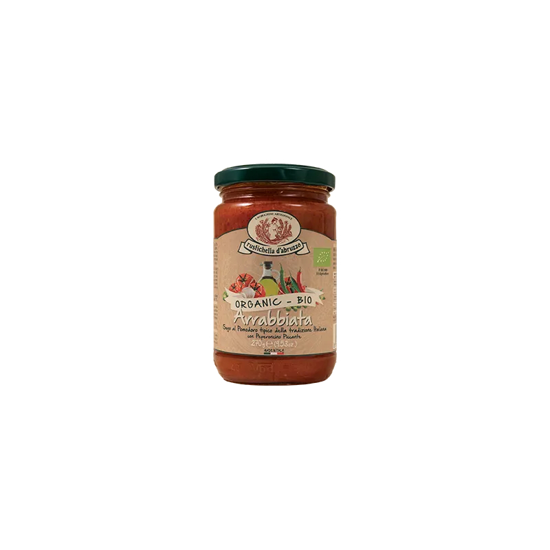 Sugo Arrabbiata Biologico "Rustichella d'Abruzzo" 270 gr