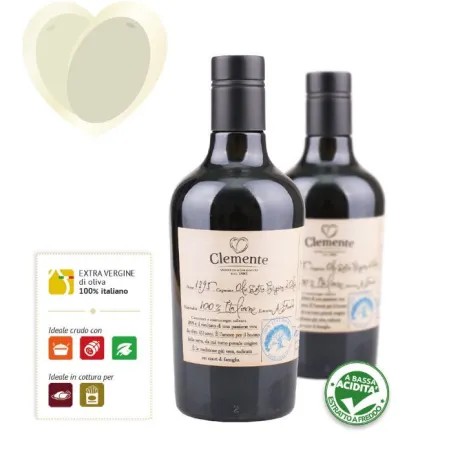 Olio extra vergine 1895 100% italiano ''Clemente'' 500ml