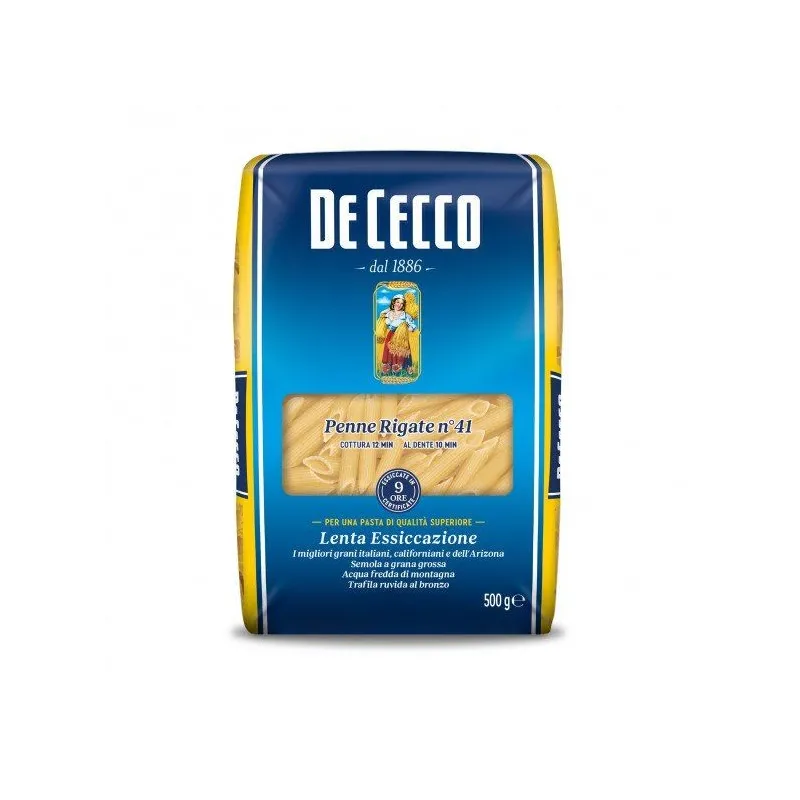 Penne rigate "De Cecco" 24 x 500gr