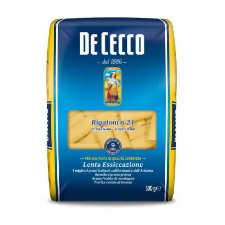 Rigatoni "De Cecco" 24 x 500 gr