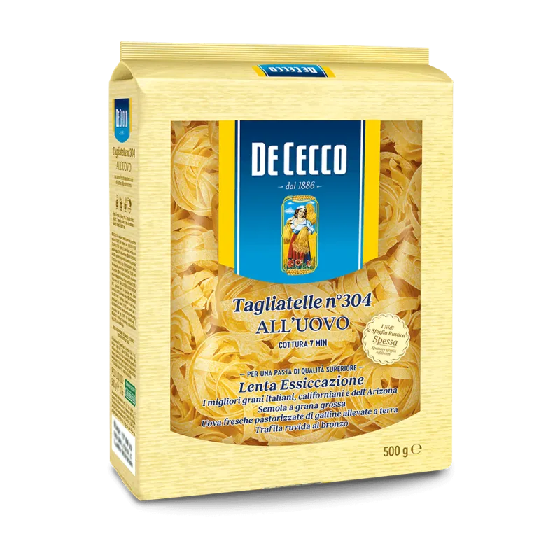 Tagliatelle matassine all' uovo "De Cecco" 12 x 250gr