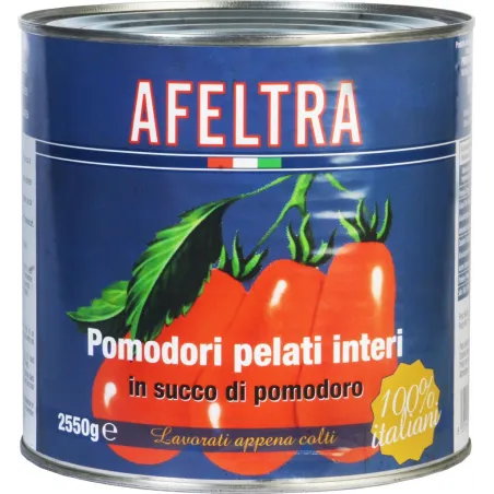 Pomodori Pelati "Afeltra" 6 x 3 kg