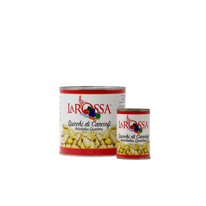 Spicchi di Carciofi naturale "La Rossa" 2.6 kg