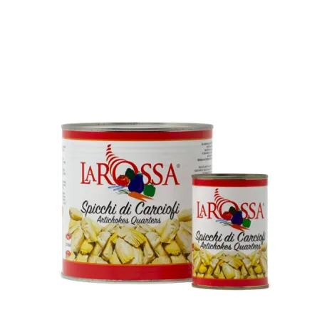 Spicchi di Carciofi naturale "La Rossa" 2.6 kg