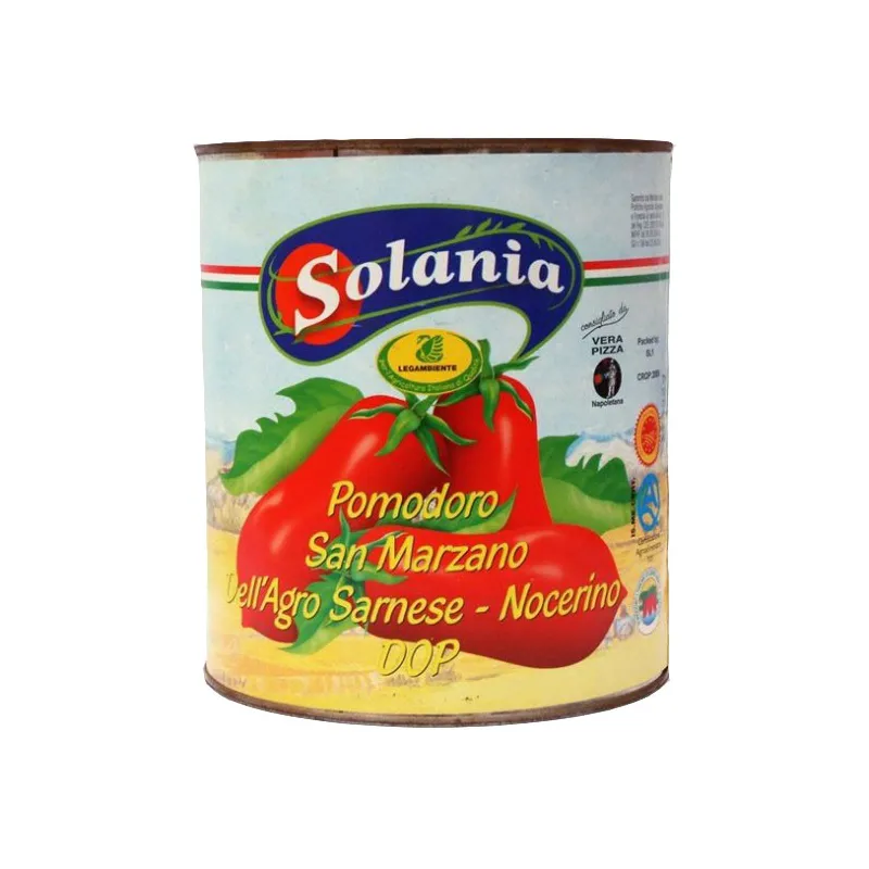 Pomodoro Pelati San Marzano Agro Nocerino Sarnese Dop 6 x 3 kg