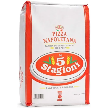 Farina 00 Napolitana 5 Stagioni 'Agugiaro' 25 kg