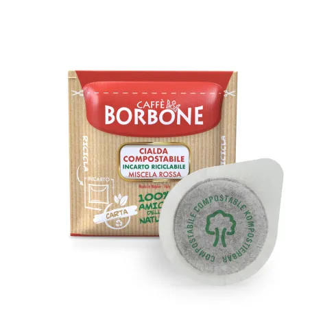 Caffè Borbone Cialde Rosse 150 Stuks