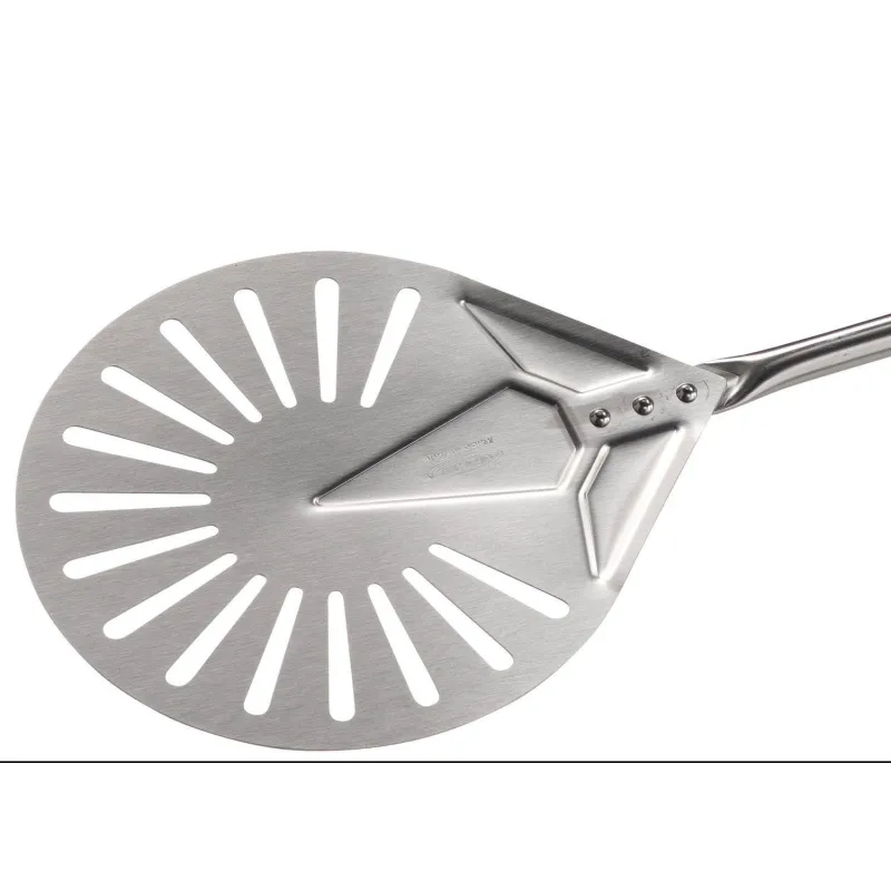 Palettino Pizza Inox Forato 23 cm I-23F