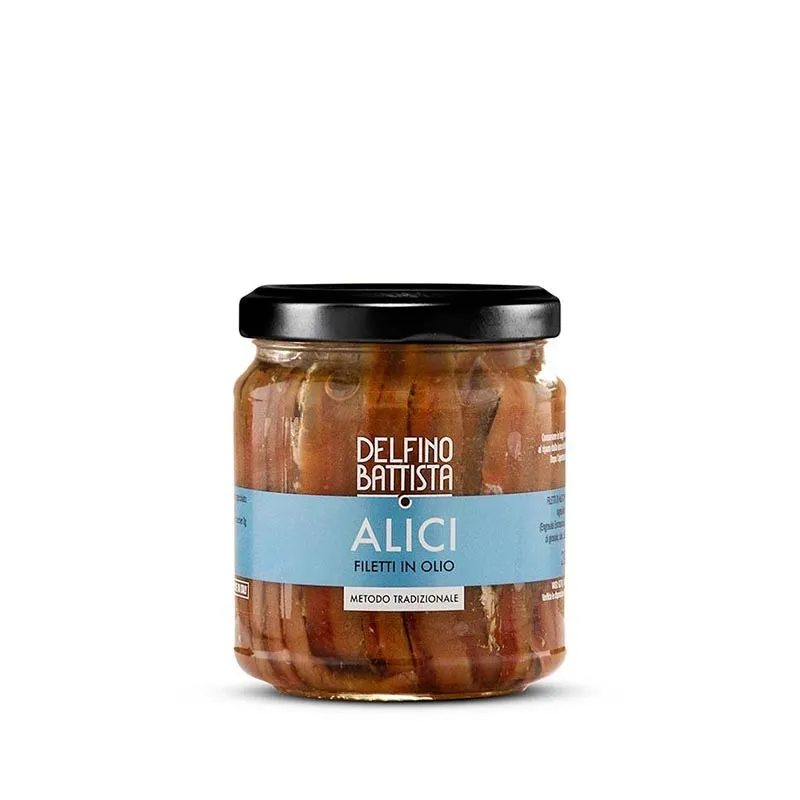 Filetti di alici in olio al peperoncino 446 gr