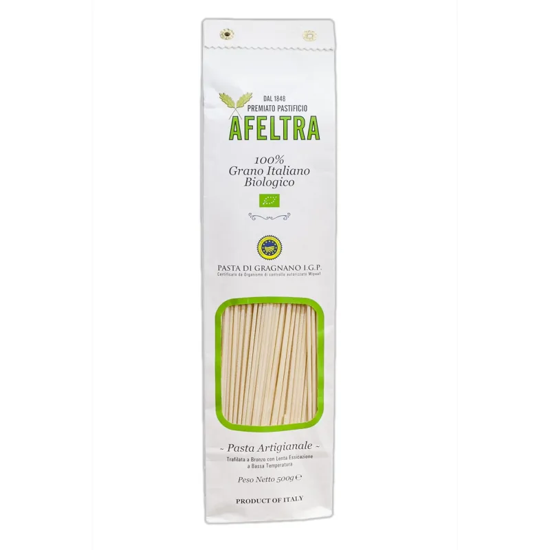 Spaghetto Bio 100 % Grano Italiano "Afeltra" 12 x 500 gr