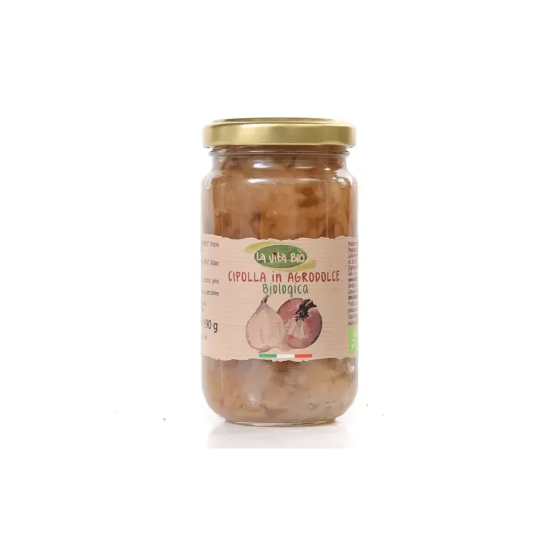 Cipolla in Agrodolce "La Vita Bio" 950 gr