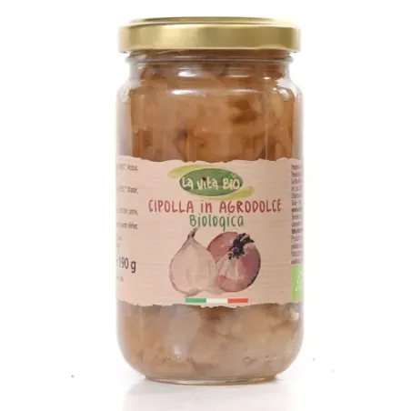 Cipolla in Agrodolce "La Vita Bio" 950 gr