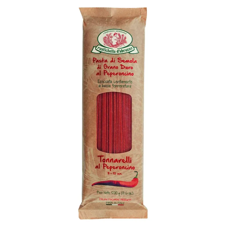 Tonnarelli al Peperoncino "Rustichella d'Abruzzo" 500 gr