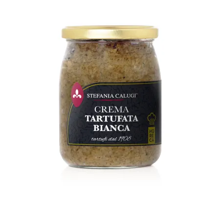 Crema Tartufata al Tartufo Bianchetto "Calugi" 500gr