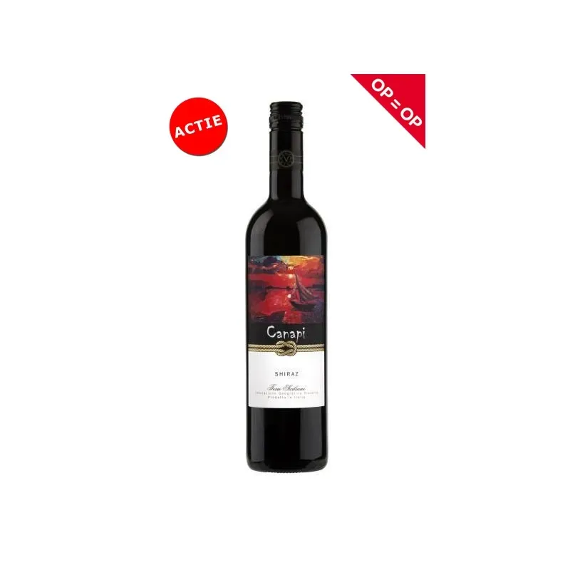 Canapi Shiraz Sicilia IGT 6 x 0.75 lt