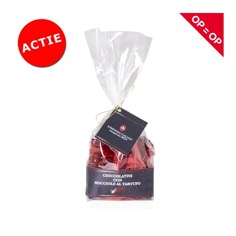 Cioccolatini con Nocciole al Tartufo "Calugi" 10 x 122gr