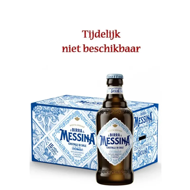 Birra Messina Con Cristalli Di Sale 24 x 33 cl