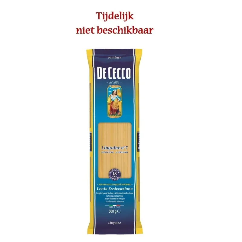 Linguine "De Cecco" 24 x 500 gr