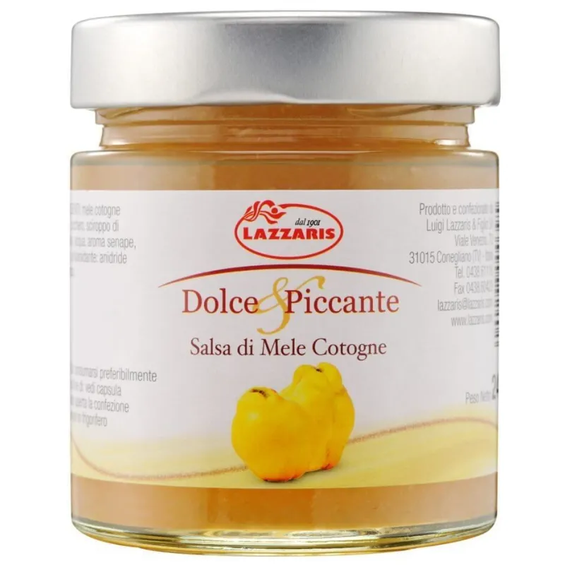 Salsa di Mele Cotogne Dolce & Piccante 6 x 120 gr