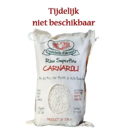 Riso carnaroli sacco juta "Rustichella d'Abruzzo" 1kg