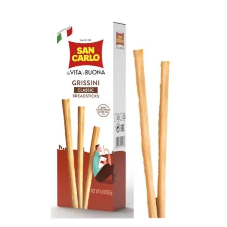 Grissini Classici 12 x 125gr 'San Carlo'