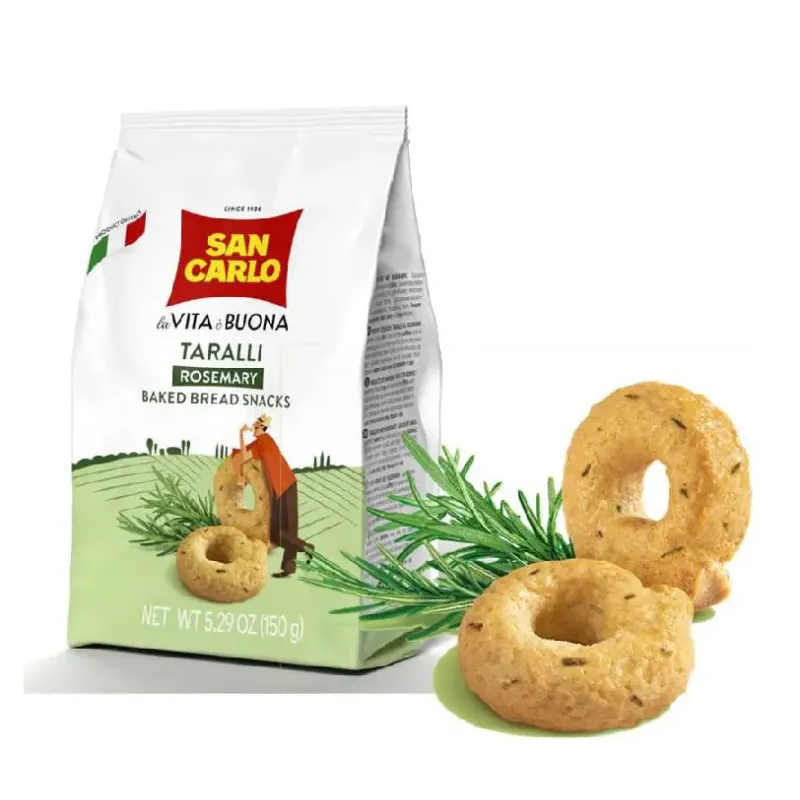 Taralli al Rosmarino 16 x 150gr 'San Carlo'