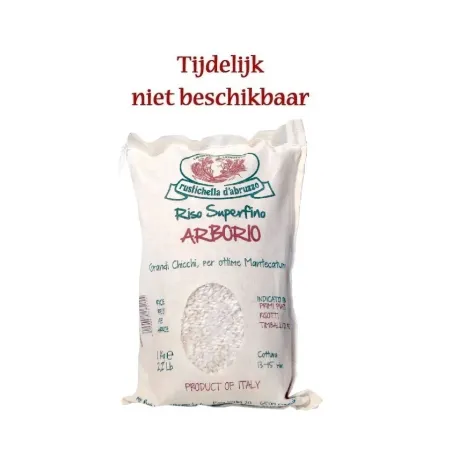 Riso Arborio sacco juta "Rustichella d'Abruzzo" 1kg