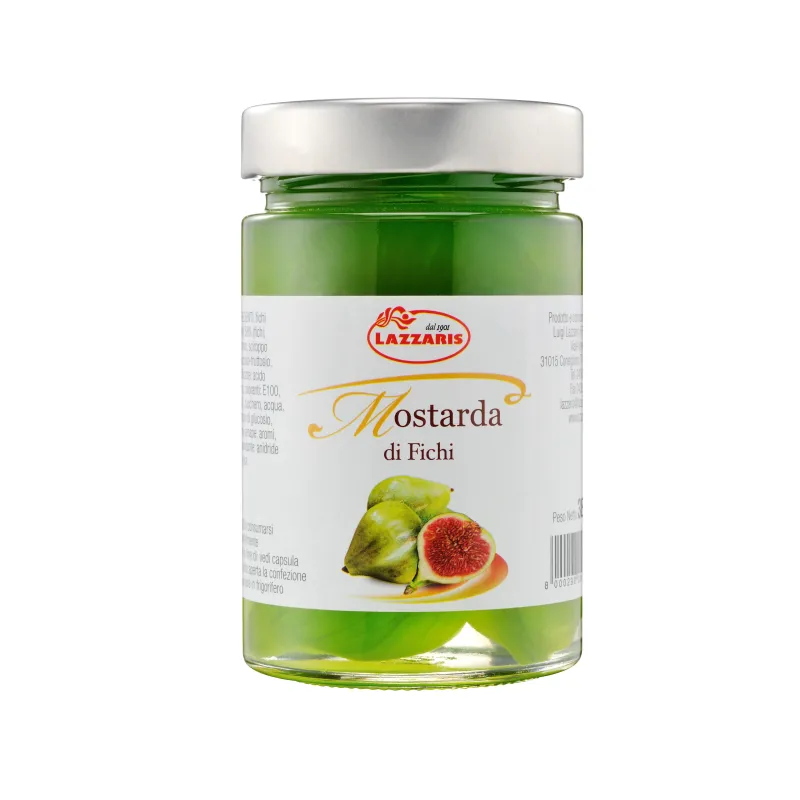 Mostarda di fichi "Lazzaris" 370gr