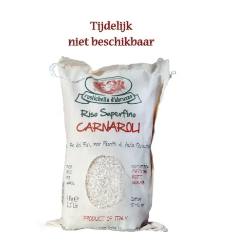 Riso Carnaroli sacco juta "Rustichella d'Abruzzo" 1kg