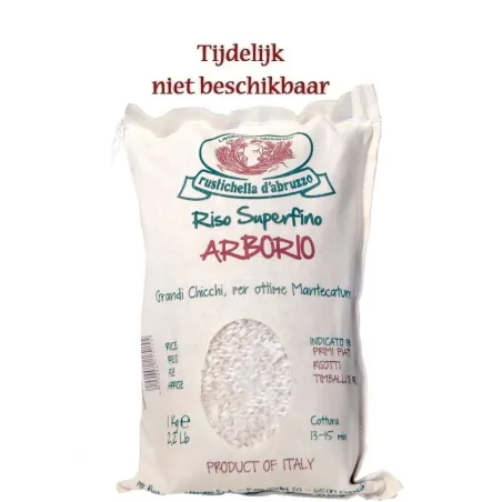 Riso Arborio sacco juta "Rustichella d'Abruzzo" 1kg