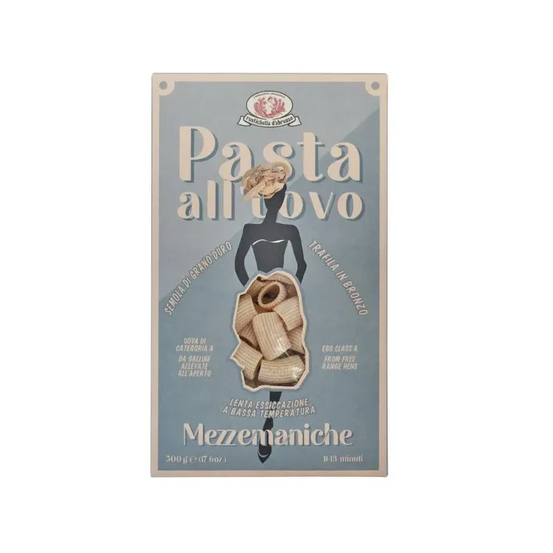 Mezzemaniche all'uovo 12x500g Limited Edition Rustichella