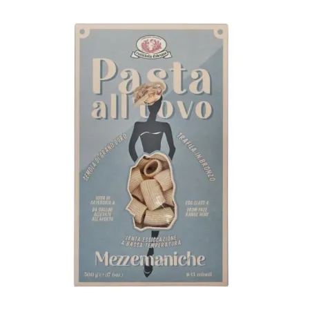 Mezzemaniche all'uovo 12x500g Limited Edition Rustichella