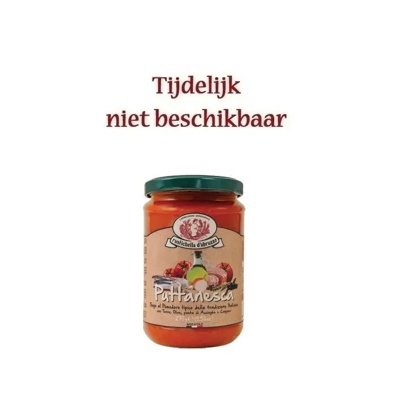 Sugo alla puttanesca "Rustichella d'Abruzzo" 270gr