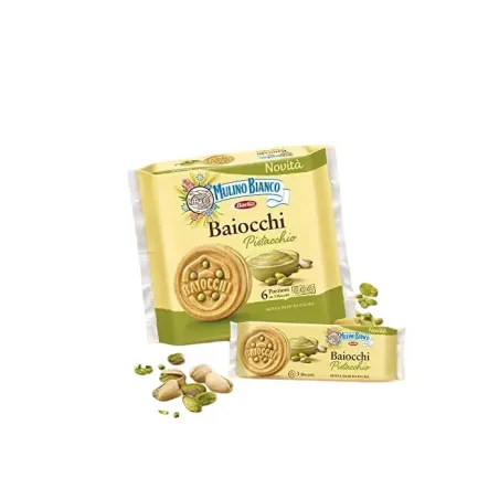 Biscotti Mulino Bianco Baiocchi Pistacchio 9 x 168 gr