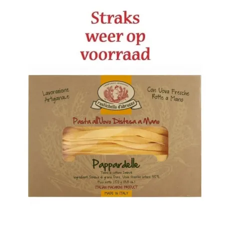 Pappardelle all'uovo "Rustichella d'Abruzzo" 250gr