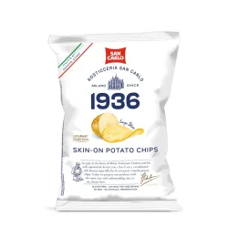 Chips met Schil 20 x 100gr 'San Carlo'