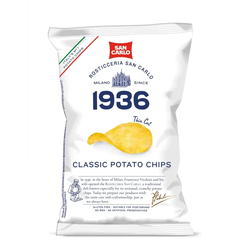 Chips Classic 16 x 150gr 'San Carlo'