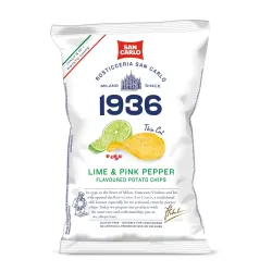 Lime en Pepper Chips 16 x 150gr 'San Carlo'
