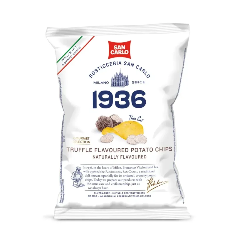 Chips Truffel 20 x 100gr 'San Carlo'