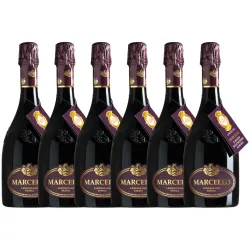 Marcello Lambrusco Dell'Emilia Spumante Rosso 6 x 0,75 lt