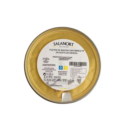 Filetti di Alici del Cantabrico '0' in Olio 500 gr 'Salanort'