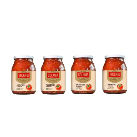 Pacchetelle di Pomodorino Rosso 'Solania' 4 x 1kg