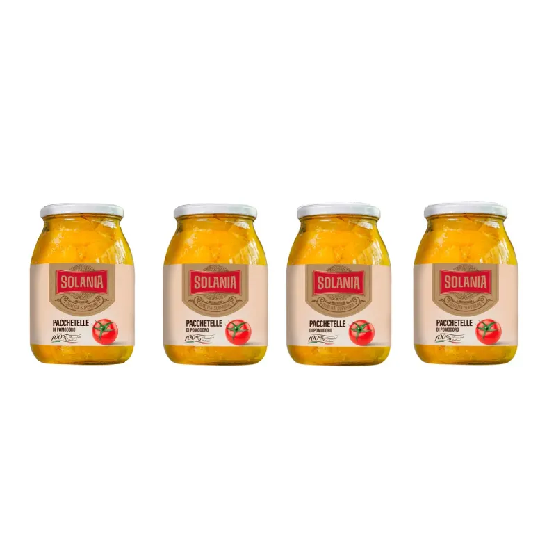 Pacchetelle di Pomodorino Giallo  'Solania' 4 x 1kg