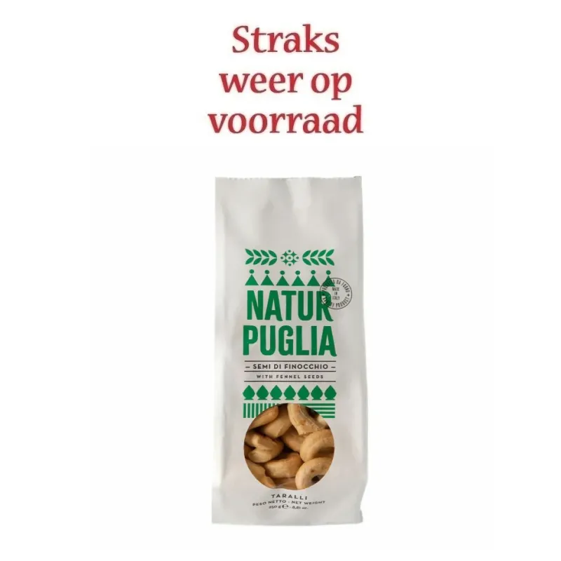 Taralli Semi di Finocchio 12 x 250gr