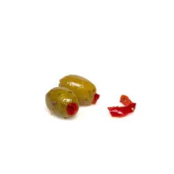 Olive verdi ripieni al Peperone 3 kg